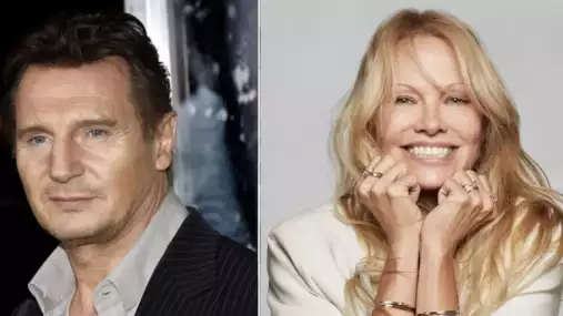 Liam Neeson přiznal, že je zamilovaný do Pamely Anderson. Herečka mu odpověděla